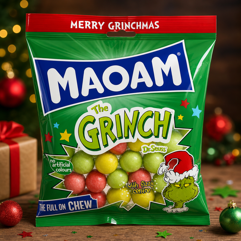 Maoam The GRINCH MERRY GRINCHMAS Sweet Bag 140g