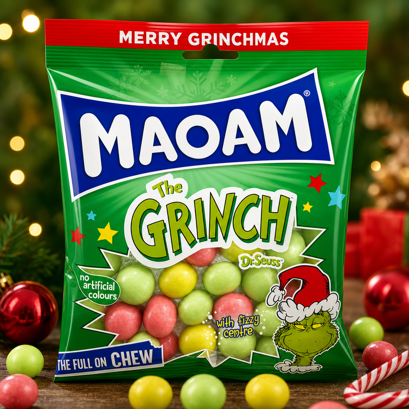 Maoam The GRINCH MERRY GRINCHMAS Sweet Bag 140g