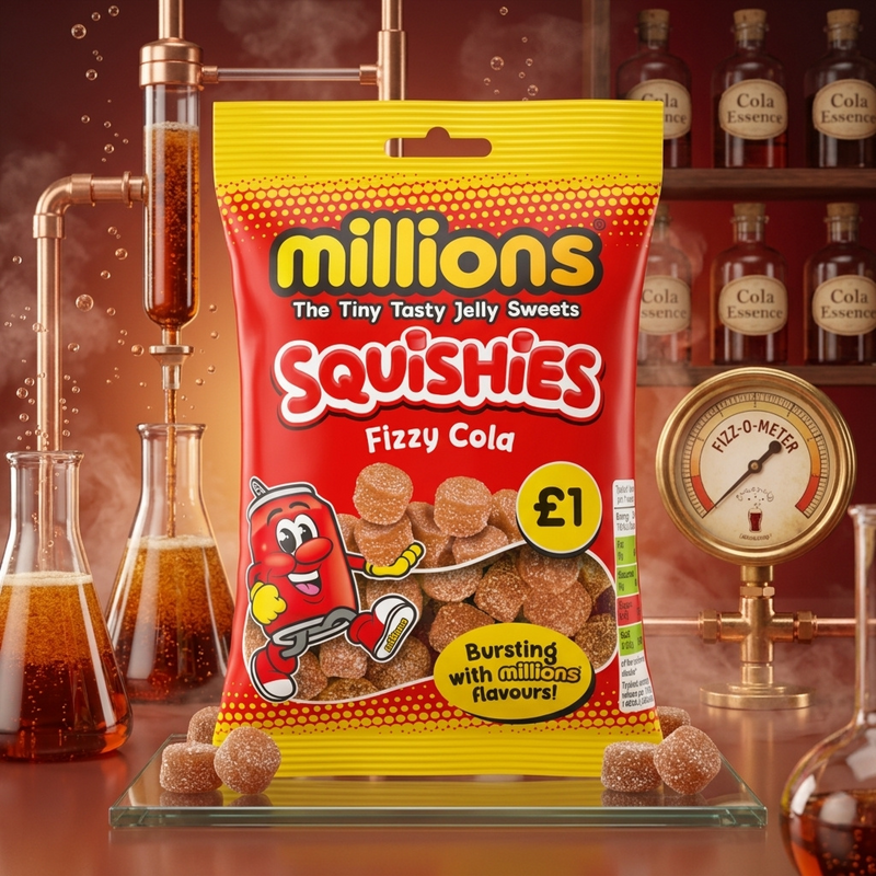 Millions Squishies Cola Bag 100g