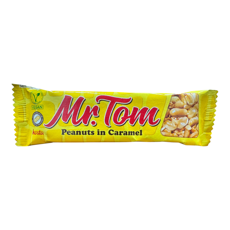 Mr Tom Peanuts in Caramel Bar 40g