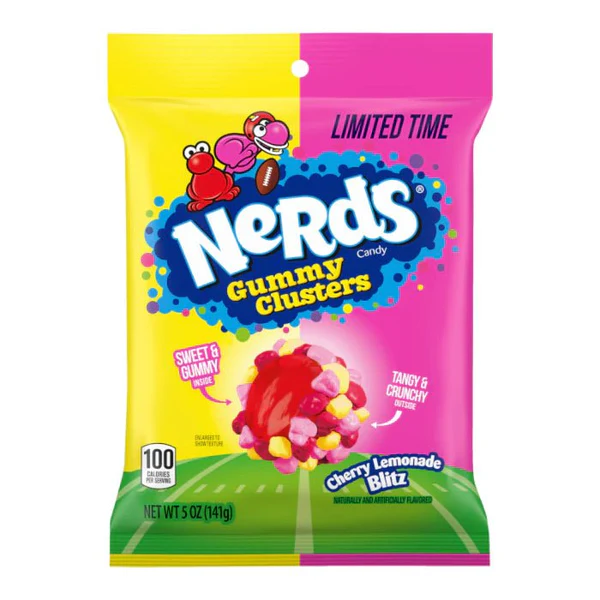 Nerds Gummy Clusters Cherry Lemonade Blitz LIMITED EDITION 142g