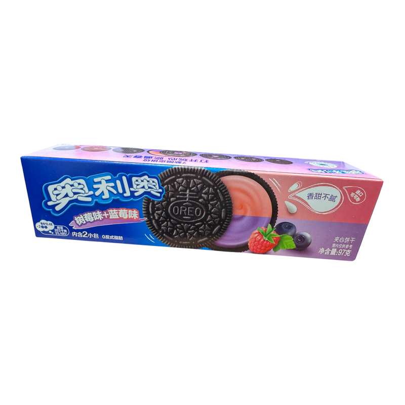 Oreo BLUEBERRY & RASPBERRY Sandwich Cookies (CHINA) 97g