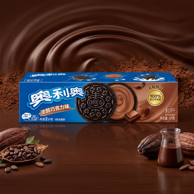 Oreo CHOCOLATE FLAVOUR Sandwich Cookies (CHINA) 97g