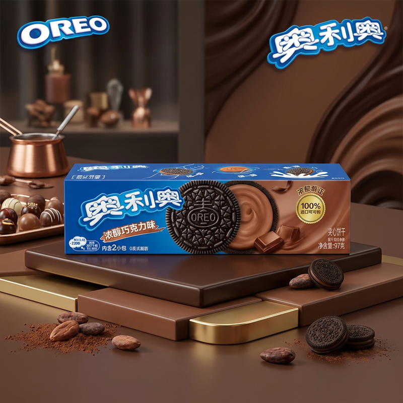 Oreo CHOCOLATE FLAVOUR Sandwich Cookies (CHINA) 97g