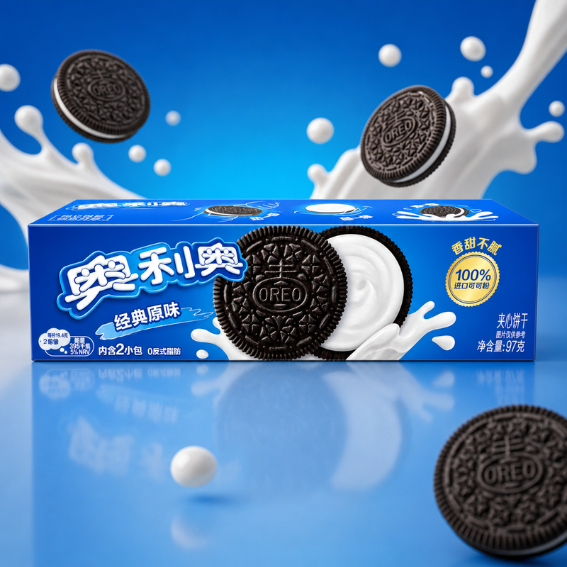 Oreo CLASSIC ORIGINAL Sandwich Cookies (CHINA) 97g
