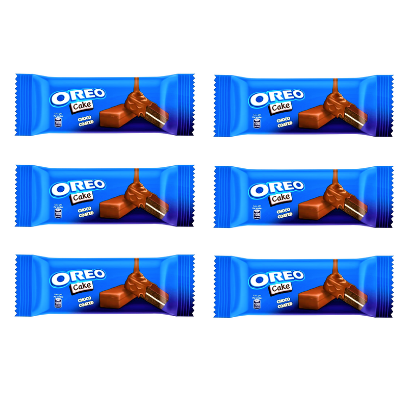 Oreo Choco Coated Cake Bar 6 Pack MEGA DEAL 6x24g