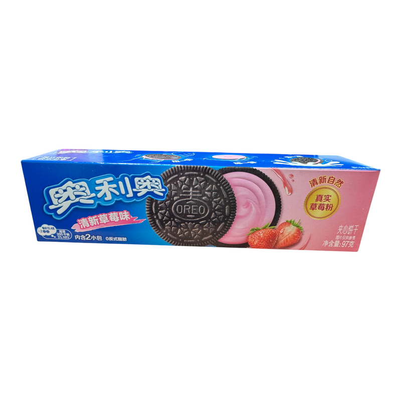 Oreo STRAWBERRY Sandwich Cookies (CHINA) 97g