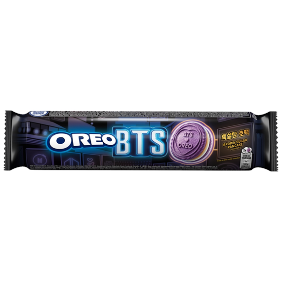 Oreo BTS Brown Sugar Pancake Cocoa Sandwich Biscuit Pack 157g