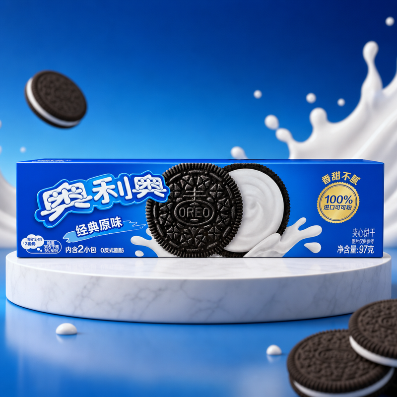 Oreo CLASSIC ORIGINAL Sandwich Cookies (CHINA) 97g