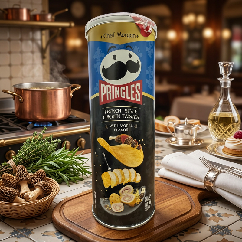 Pringles Chicken Wrap Morello Mushrooms Potato Crisps (CHINA) 80g