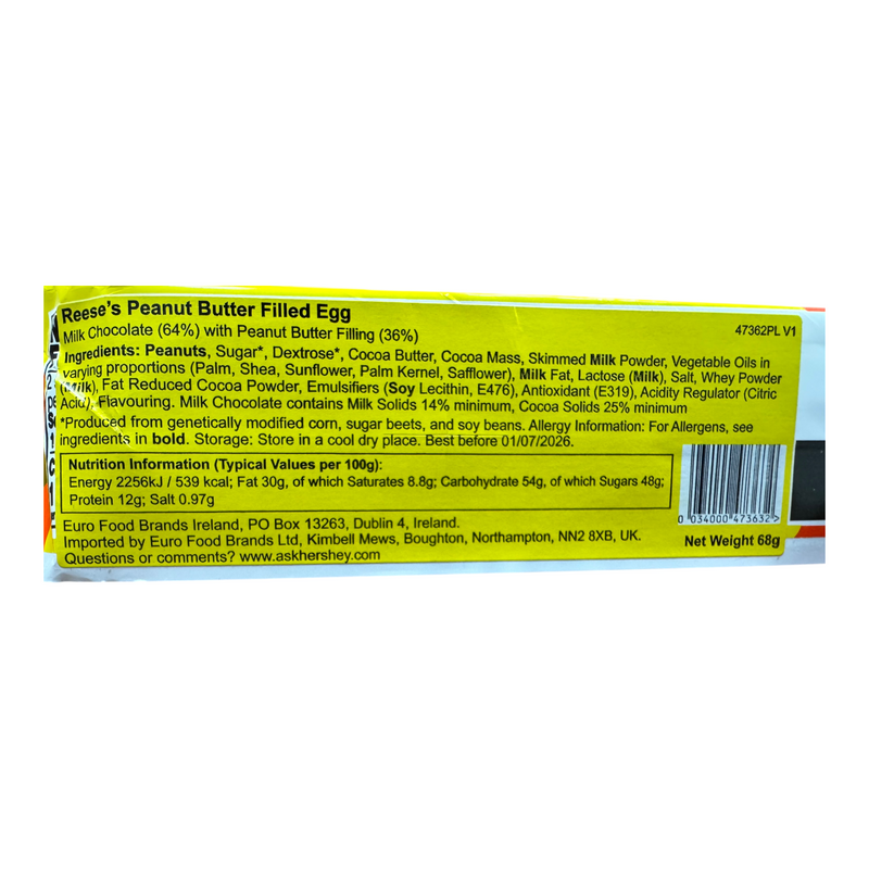 Reese's Peanut Butter Eggs King Size 68g