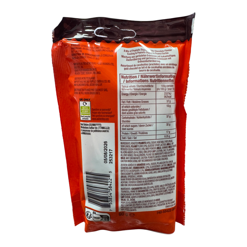 Reese's Dipped Peanuts Pouch 90g