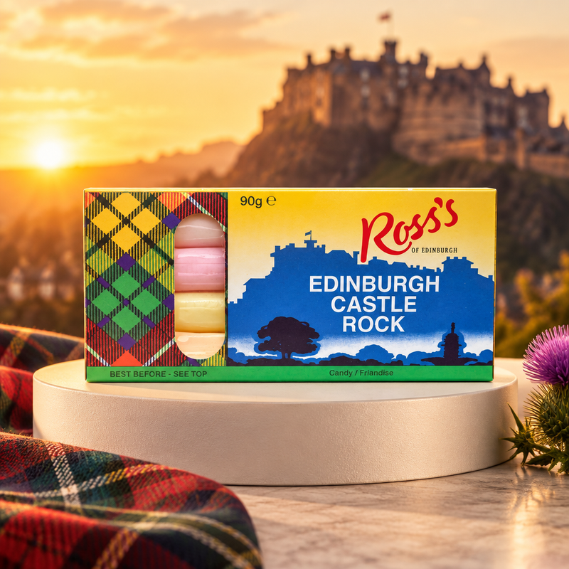 Ross's of Edinburgh Castle Rock Gift Box 90g