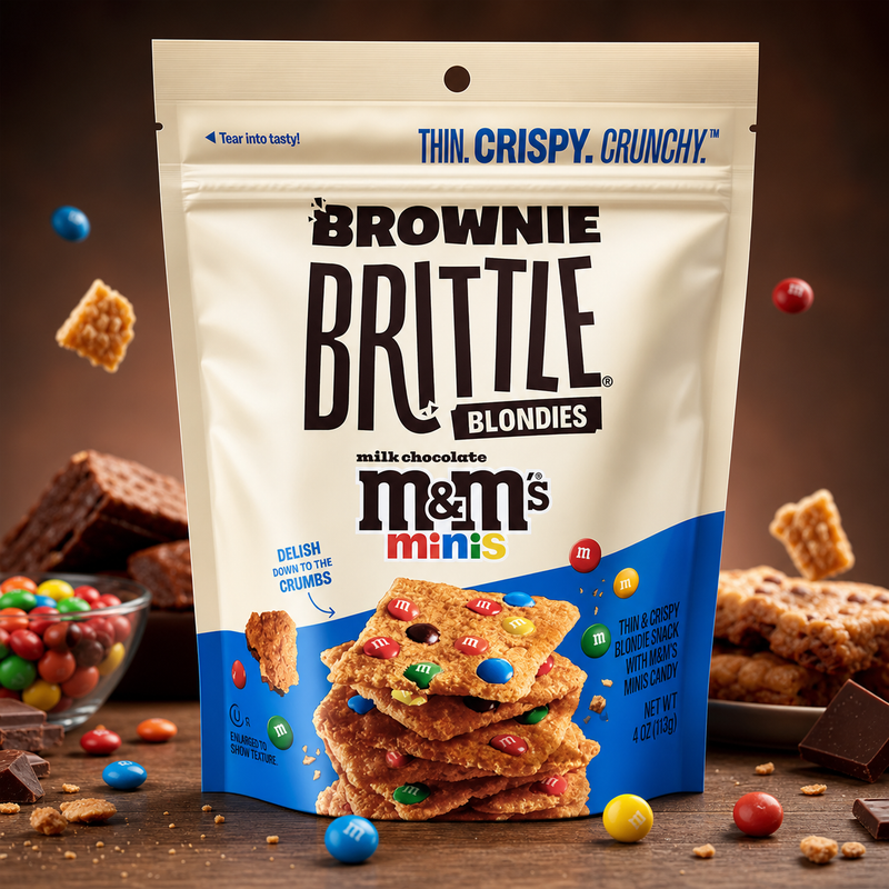 Sheila G's Brownie Brittle BLONDIES M&M's Minis (USA) Large 113g