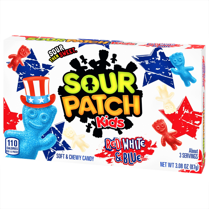 Sour Patch Kids RED, WHITE & BLUE (USA) 87g