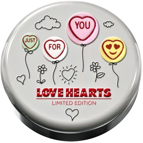 Swizzels Christmas Limited Edition Love Hearts Gift Tin 100g