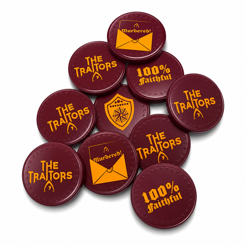 THE TRAITORS Milk Chocolate Coins Net Bag 72g