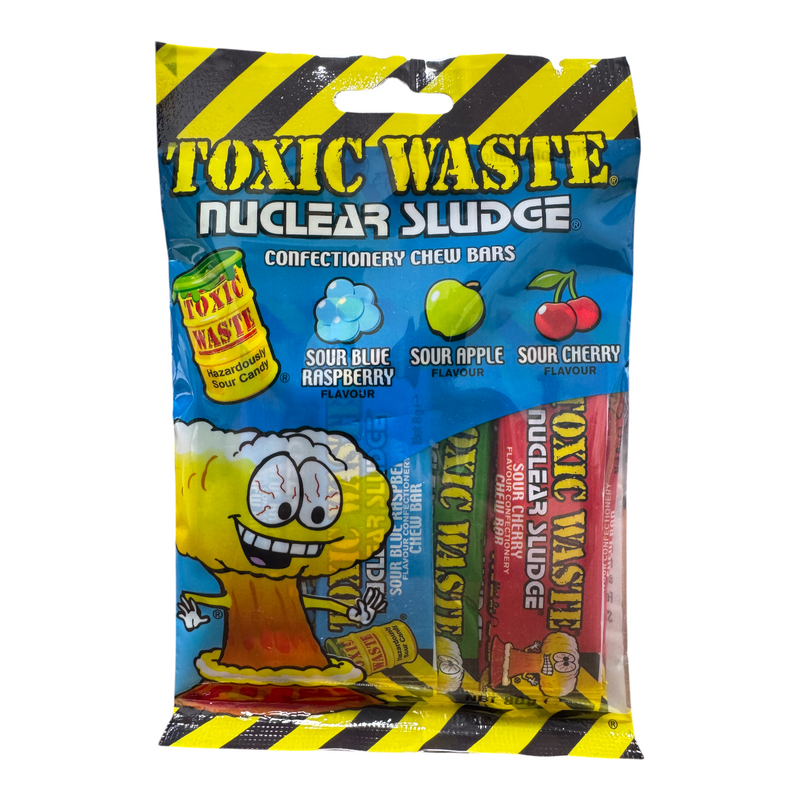 Toxic Waste Nuclear Sludge 10 PACK Mini Chew Bars 80g