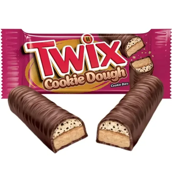 Twix Cookie Dough Milk Chocolate Bar (USA) 38.6g