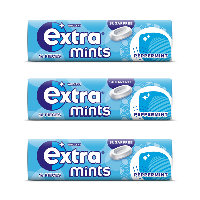 Wrigley's Extra Sugar Free Mints 3 Pack (3x28g)