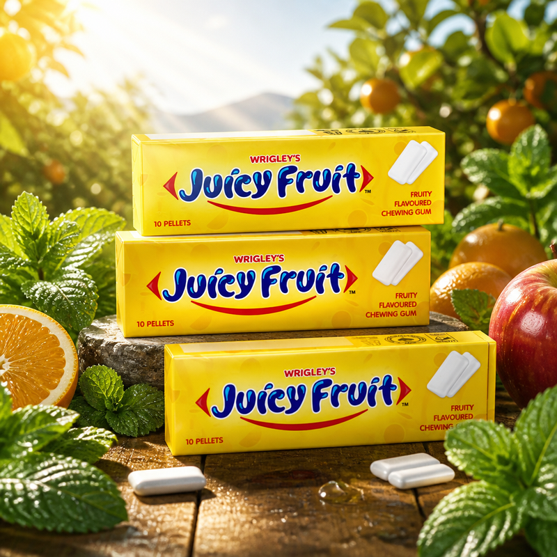 Wrigley's Juicy Fruit 10 Pellets Original 3 Pack (3x12g)