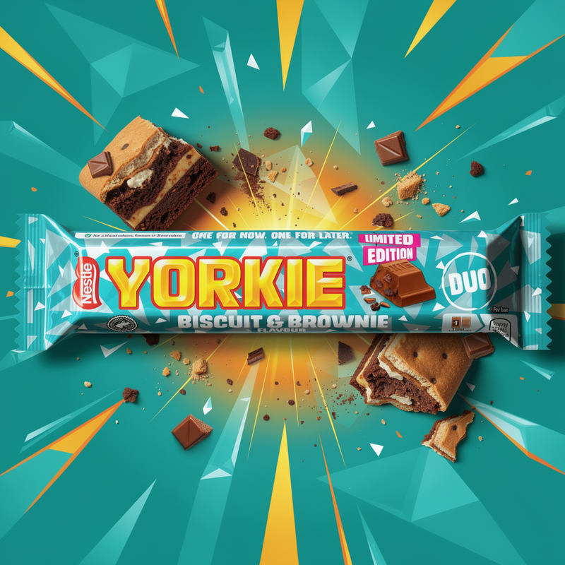 YORKIE DUO Biscuit & Brownie 66g