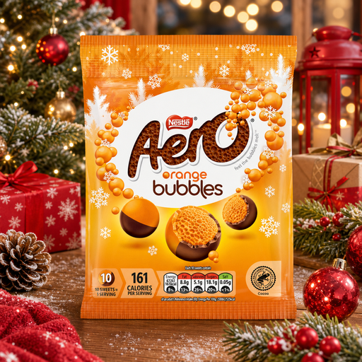 Aero Bubbles Orange Chocolate Share Bag 70g