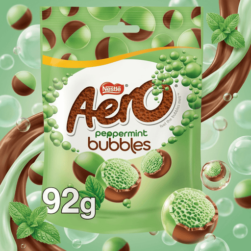 Aero Bubbles Peppermint Mint Sharing Pouch 92g