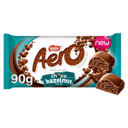 Aero Choco Hazelnut Flavour Milk Chocolate Sharing Bar 90g