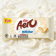 Aero MILKYBAR White Chocolate Sharing Bar 90g