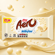 Aero MILKYBAR White Chocolate Sharing Bar 90g