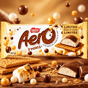 Aero S'mores Milk Chocolate Bar (CANADA) 42g