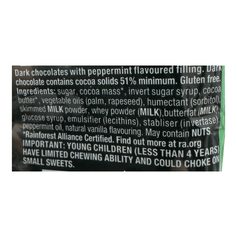 After Eight Dark Mint Chocolate Mini Eggs Bag 81G