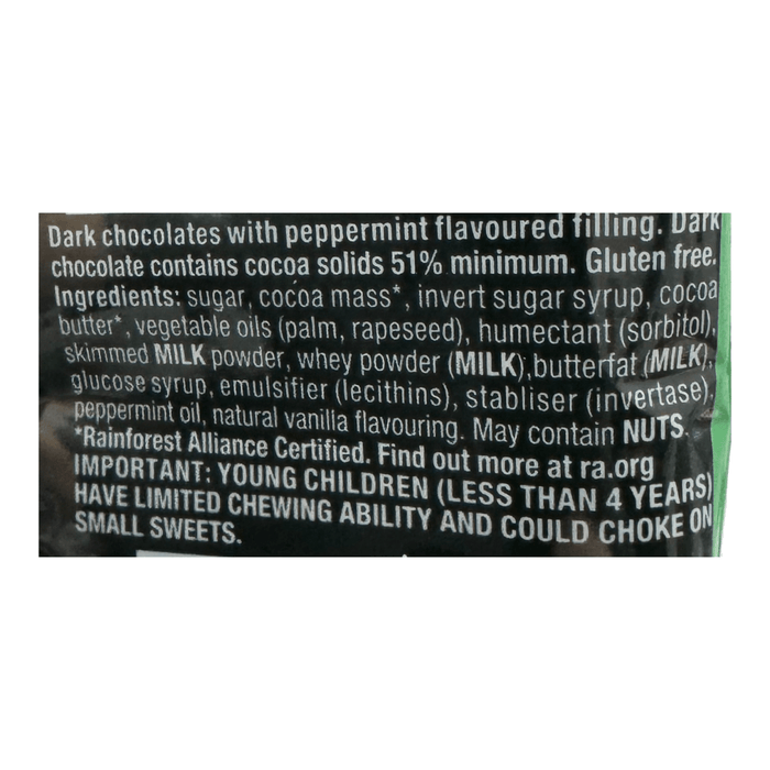 After Eight Dark Mint Chocolate Mini Eggs Bag 81G