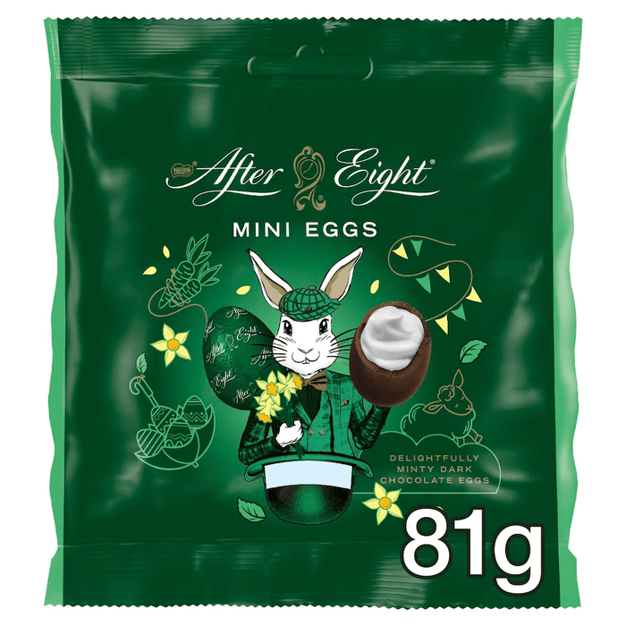 After Eight Dark Mint Chocolate Mini Eggs Bag 81G