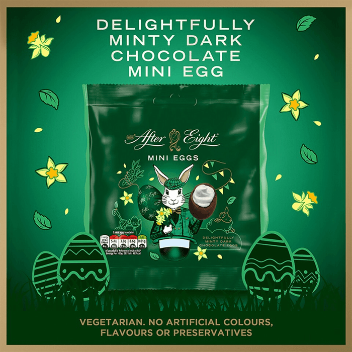After Eight Dark Mint Chocolate Mini Eggs Bag 81G