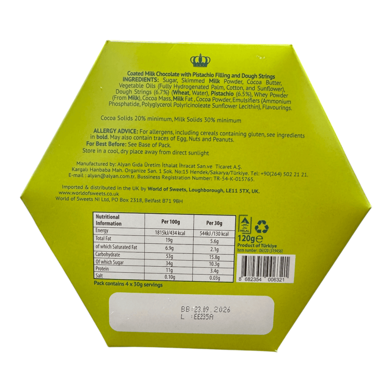 Alyan Dubai Style Chocolate Truffles Gift Box (IMPORT) 120g