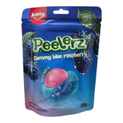 Amos Peelerz Blue Raspberry Peelable Gummy Pouch 120g