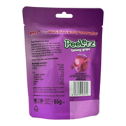 Amos Peelerz Gummy Grape Pouch 65g