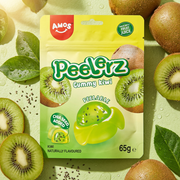 Amos Peelerz Gummy Kiwi Pouch 65g