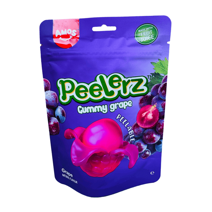 Amos Peelerz Gummy MANGO GRAPE PEACH Share Pouch 170g - Happy Candy UK LTD