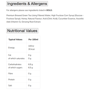 Arizona Green Tea Cucumber with Citrus (USA) 650ml