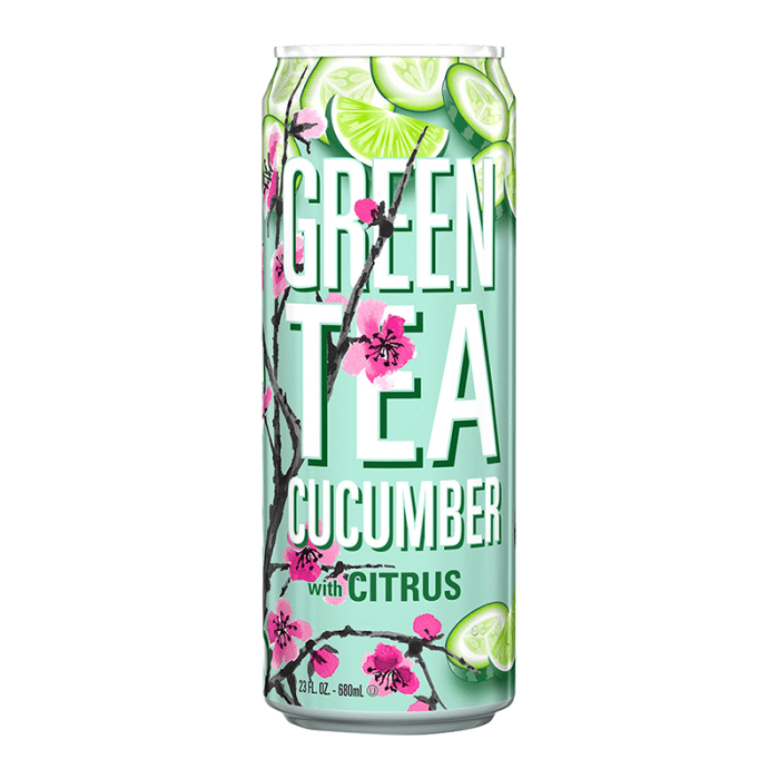 Arizona Green Tea Cucumber with Citrus (USA) 650ml