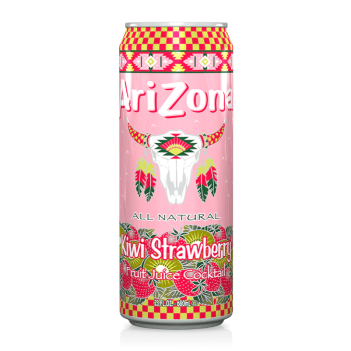 AriZona Kiwi Strawberry Fruit Juice Cocktail (USA) 650ml