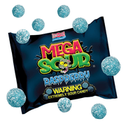 Barnetts Mega Sour Raspberry 12 Pack Bag 104g