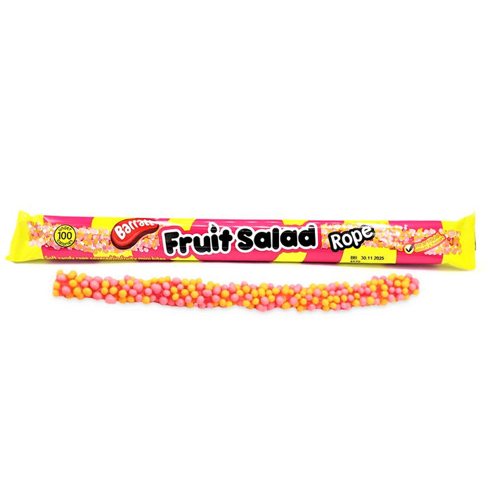 Barratt Fruit Salad Rope 26g - Happy Candy UK LTD