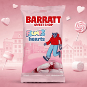 Barratt Sweet Shop Flumps Hearts Bag 130g