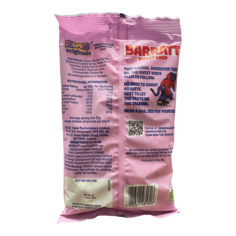 Barratt Sweet Shop Flumps Originals 130g