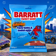Barratt Sweet Shop Wham Fizzy Belts & Sweet Eggs 120g