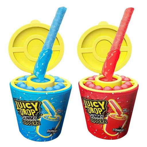 Bazooka Juicy Drop Gummy Dipperz 96g BB:01.06.2024 - Happy Candy UK LTD